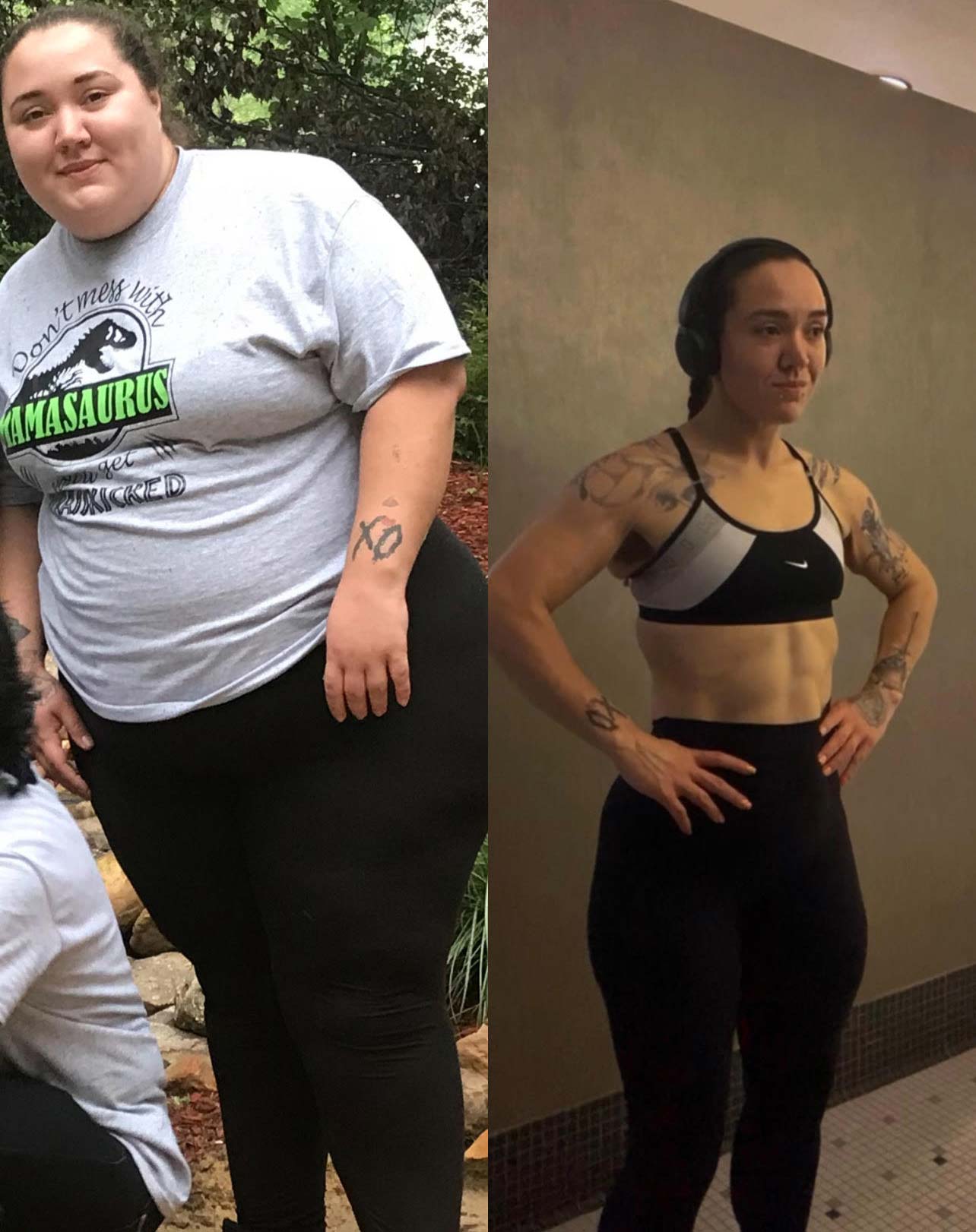 Coach before and after transformation